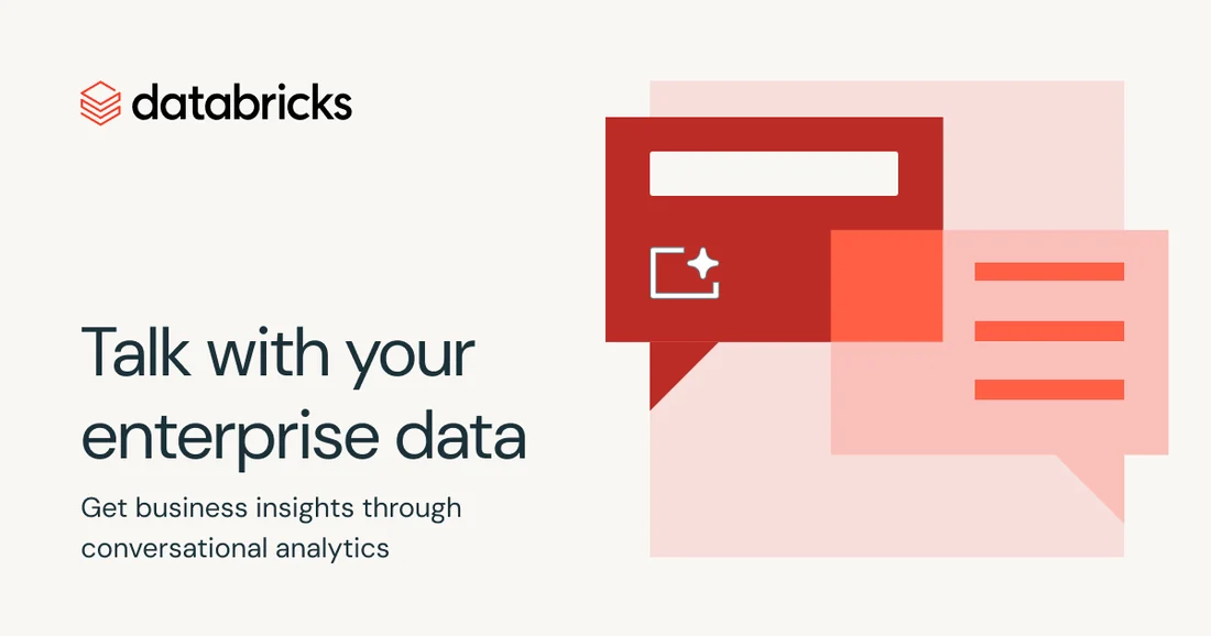 Visual published with the cited source for this record: Databricks Genie's table list curates answers, not access