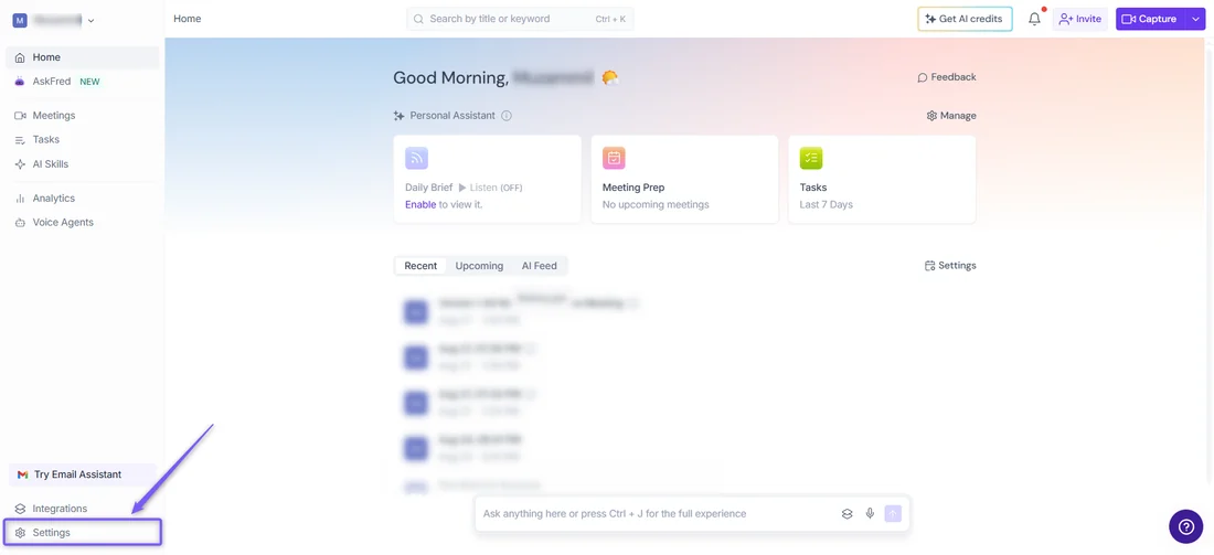 Visual for this record: Fireflies follows each meeting platform's own consent rule