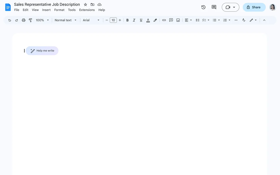Visual for this record: gmail-help-me-write-2023